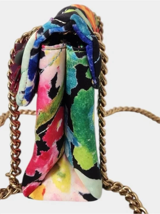 Kurt Geiger 🪢RARE❗️EUC Mini Floral Embellished Kensington Bag - Picture 7 of 9